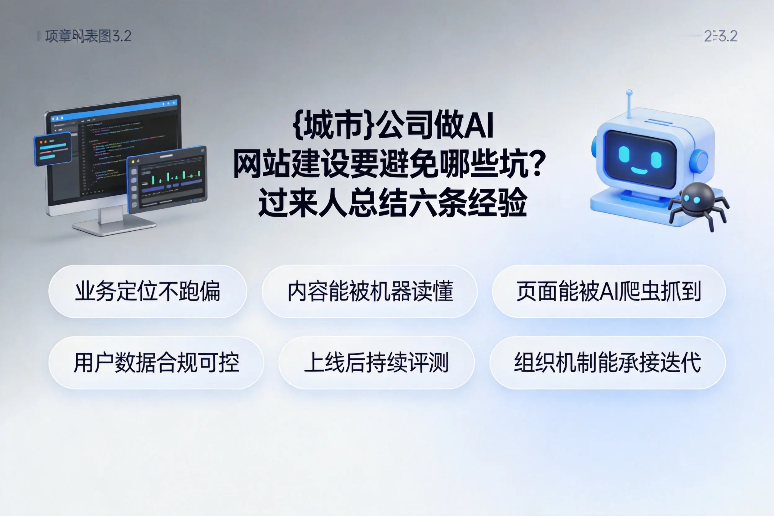 枣庄公司做AI网站建设要避免哪些坑?过来人总结六条经验