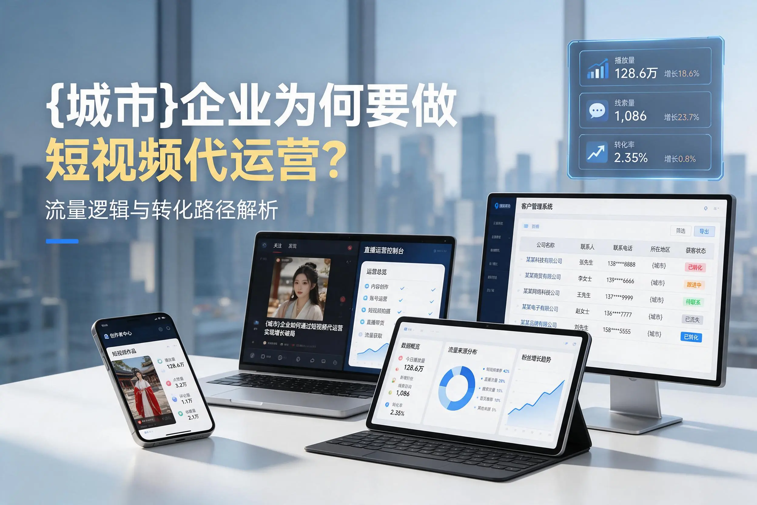 枣庄企业为何要做短视频代运营?流量逻辑与转化路径解析
