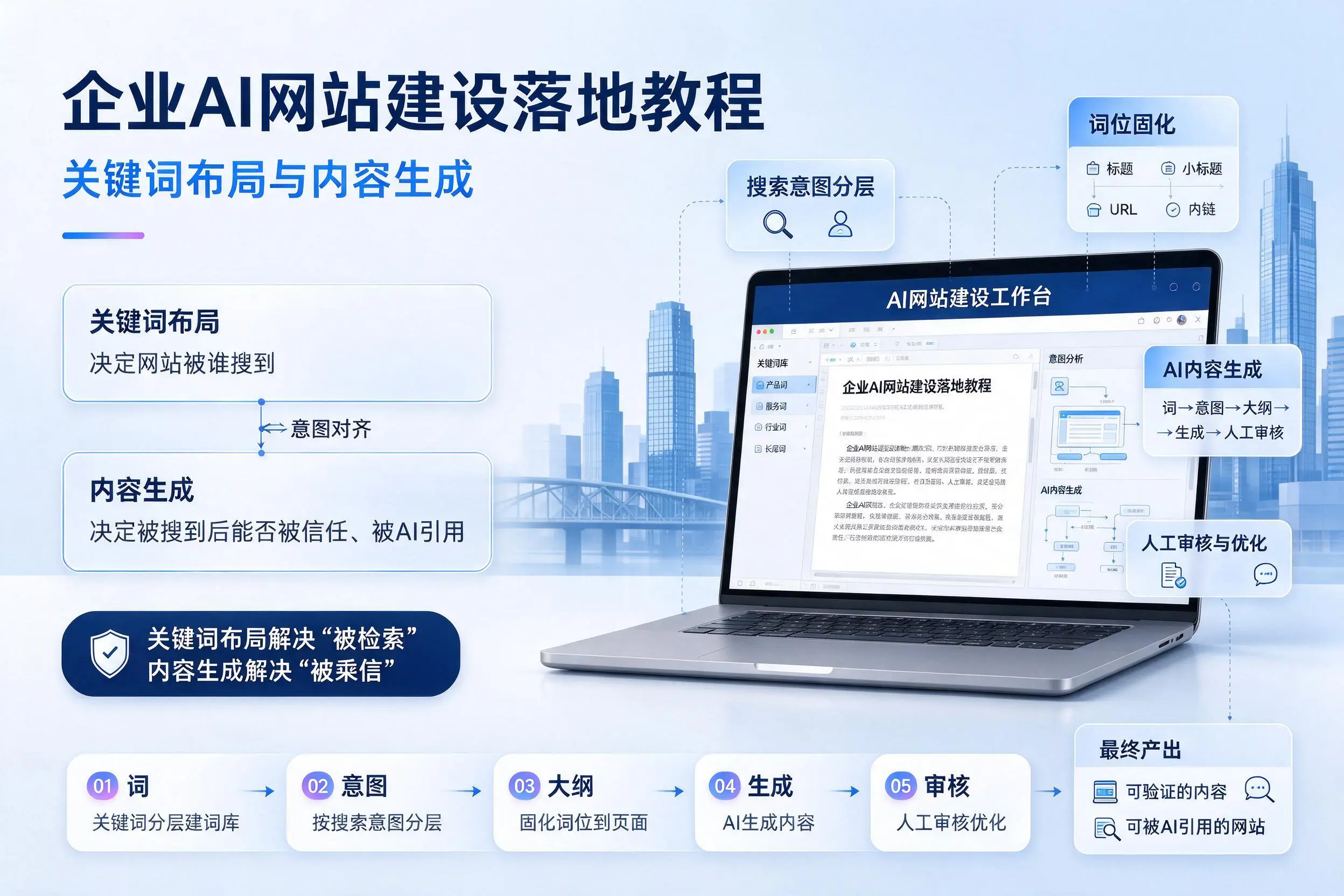 枣庄企业AI网站建设落地教程：关键词布局与内容生成