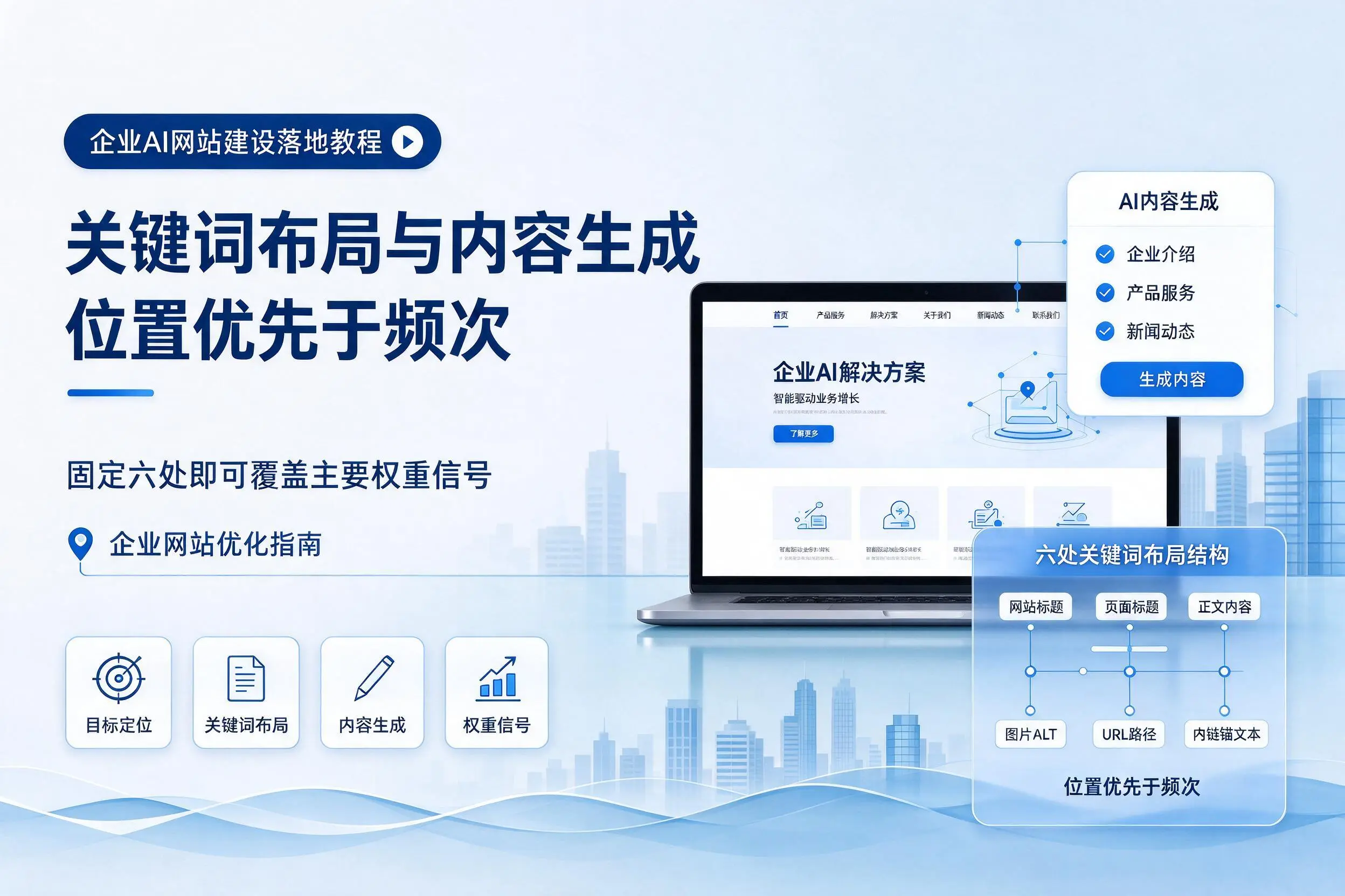 枣庄企业AI网站建设落地教程：关键词布局与内容生成