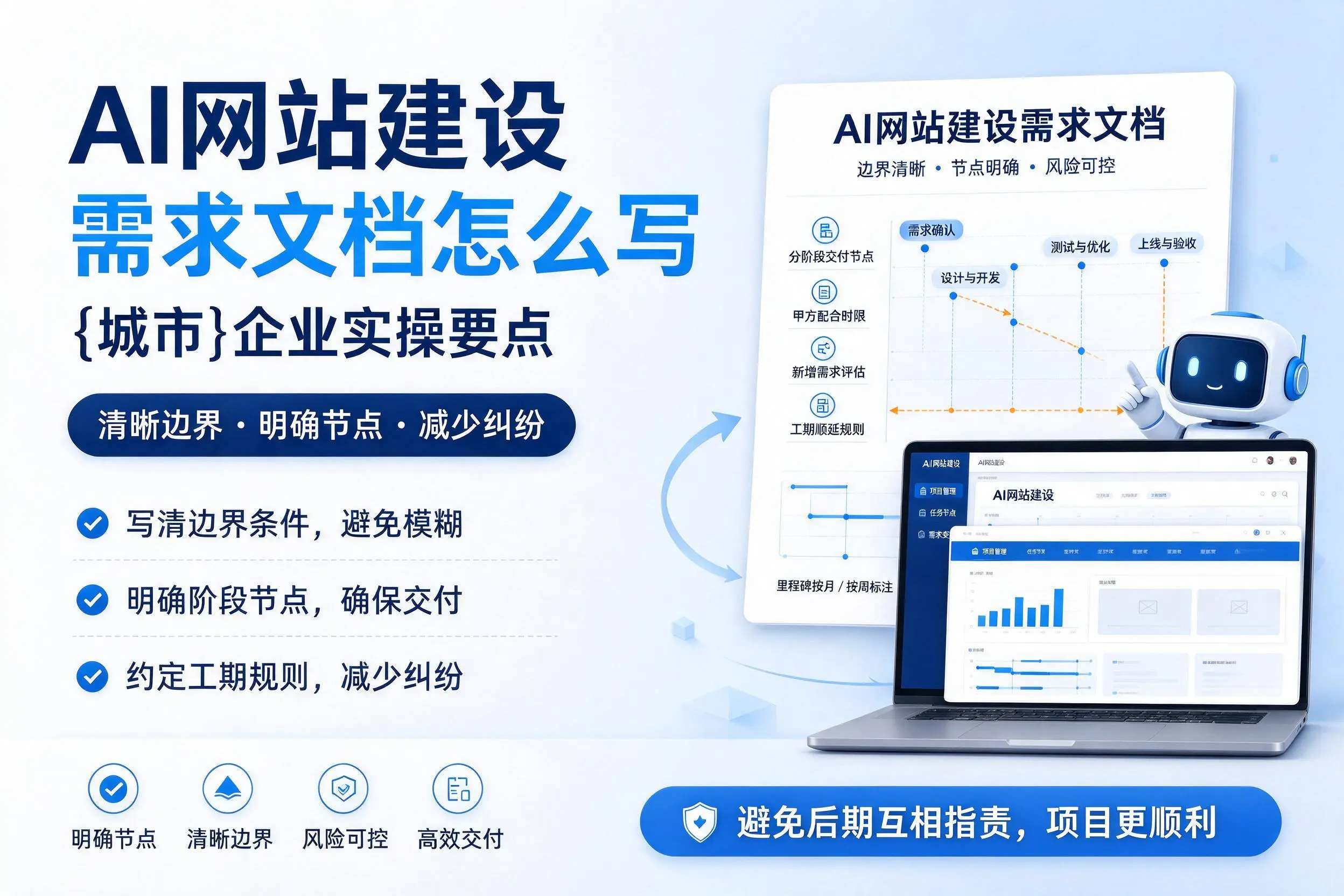 AI网站建设需求文档怎么写,枣庄企业实操要点