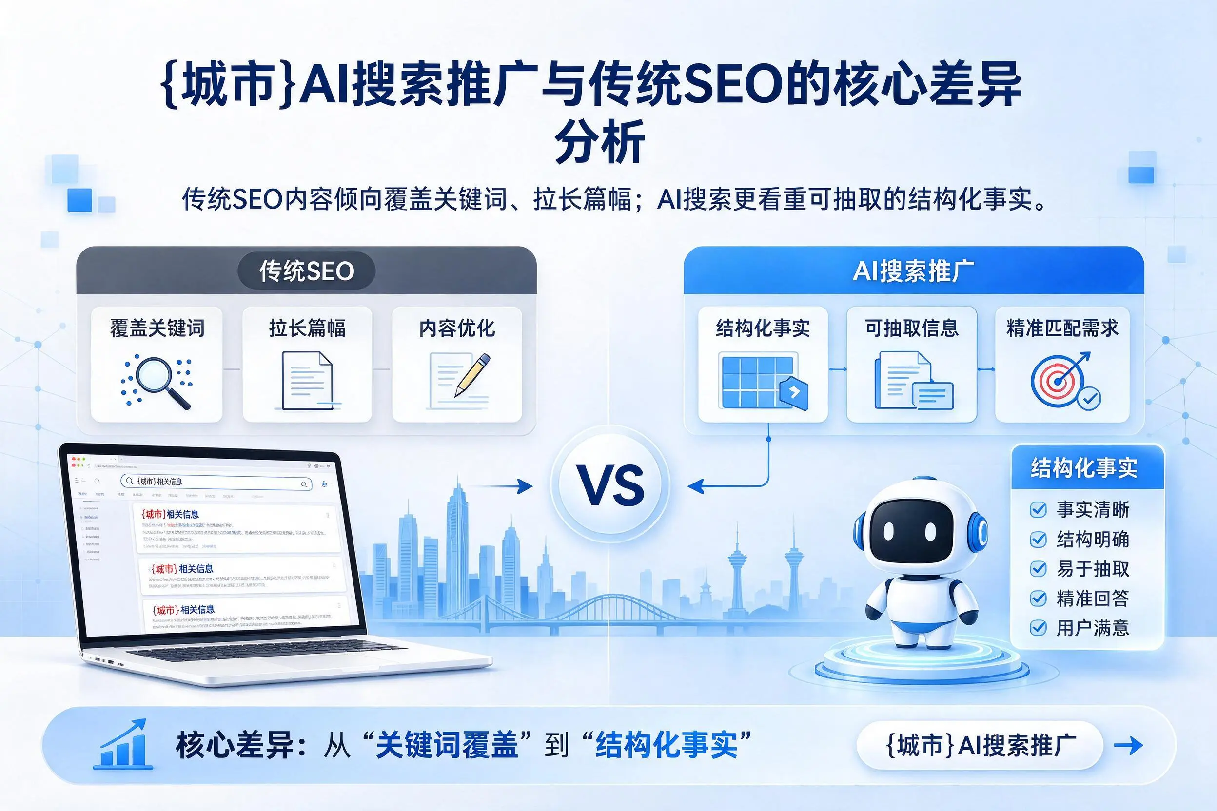 枣庄AI搜索推广与传统SEO的核心差异分析